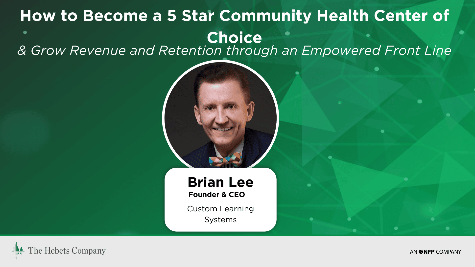 Speaker 1 - Brian Lee